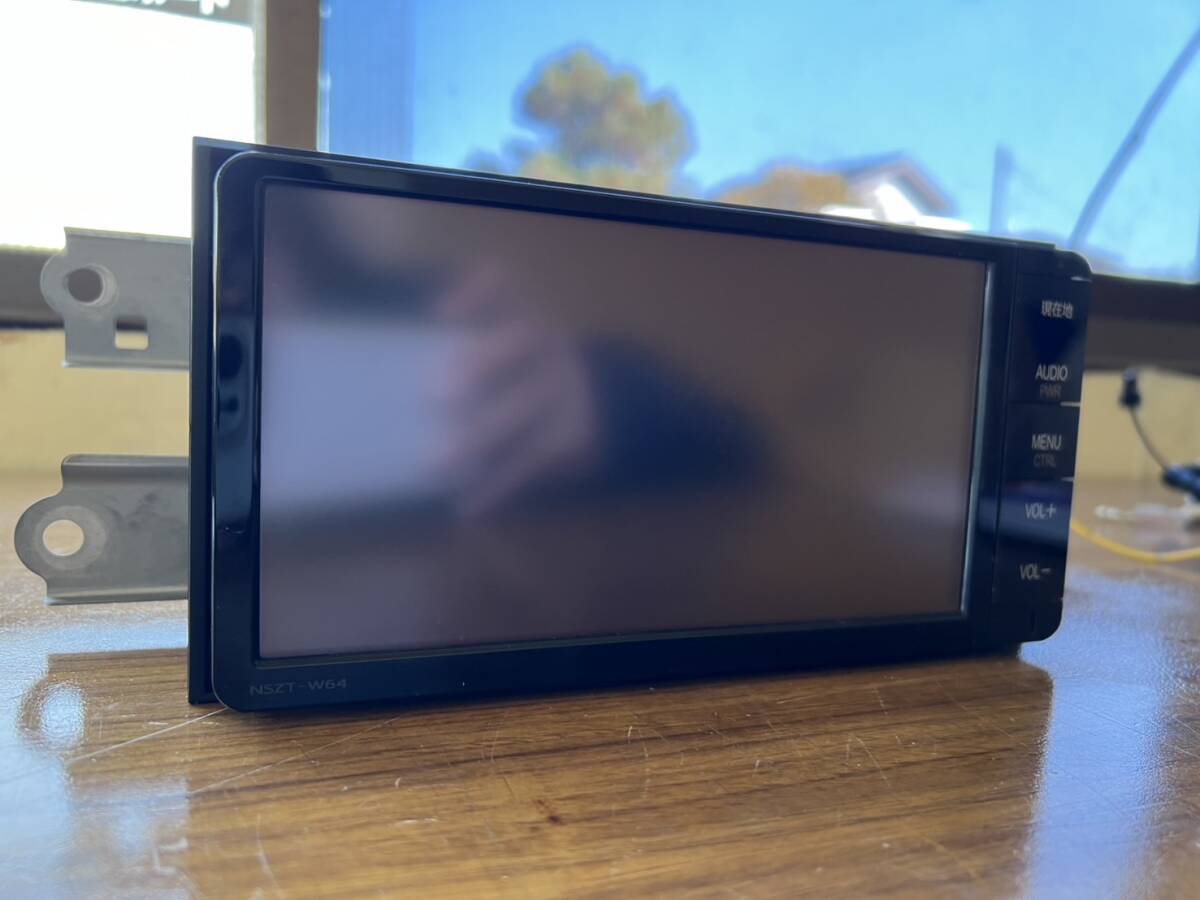 トヨタ純正　メモリーナビ　NSZT-W64　TV CD DVD SD Bluetooth　地図データ2014年　動作確認済　アクア NHP10_画像5