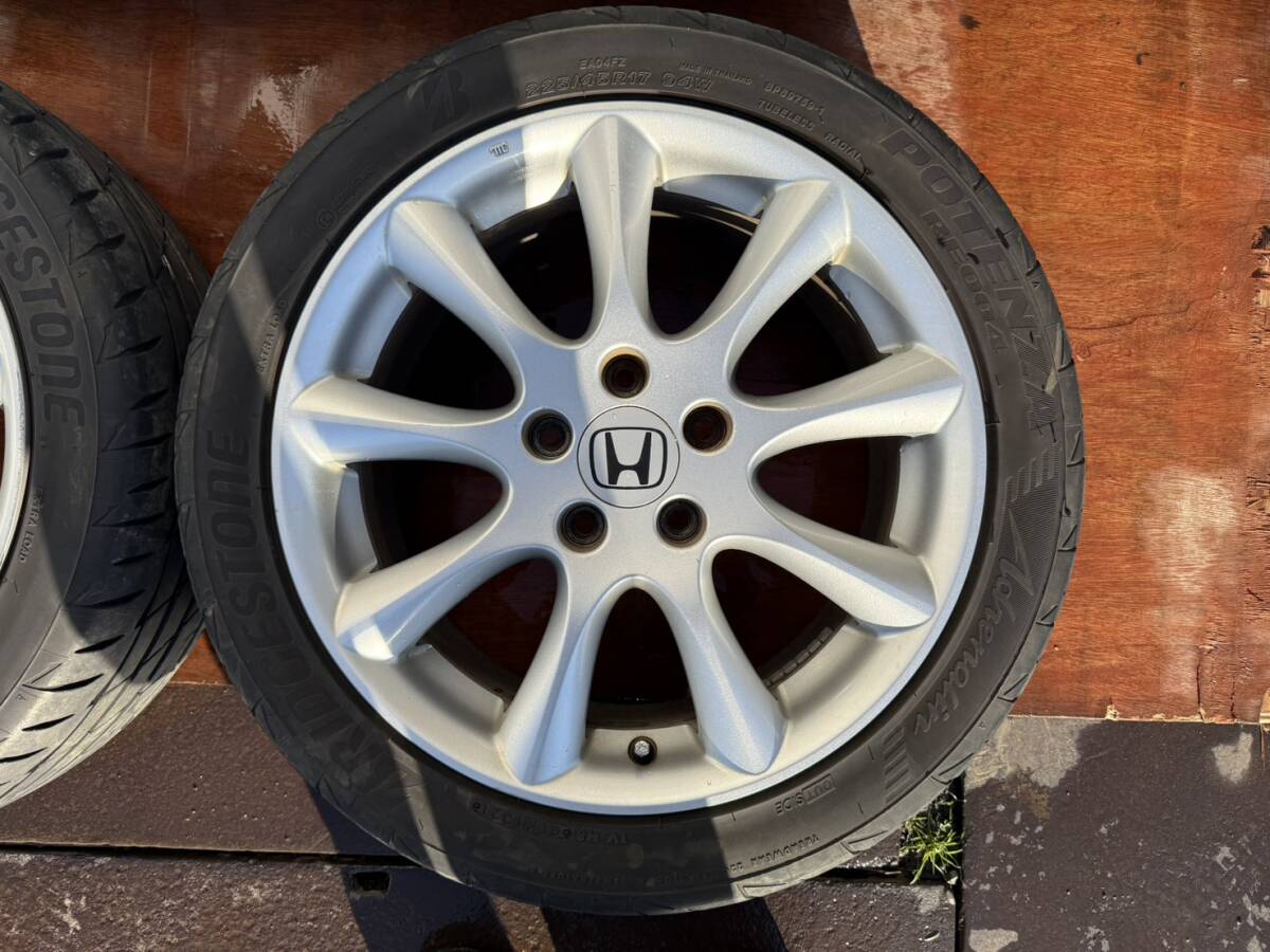 ★レア★ アコードワゴン タイプS 純正　17インチ 7J +55 PCD114.3 5穴　225/45R17　アコード シビック オデッセイ エリシオン S2000_画像5