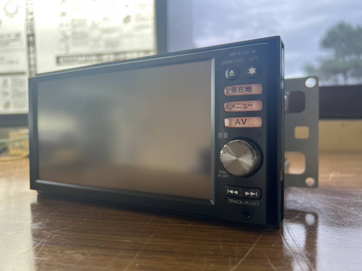 日産純正　メモリーナビ　MP311D-W　フルセグ　CD DVD SD Bluetooth　地図データ2014年　動作確認済　キューブ　Z12_画像6