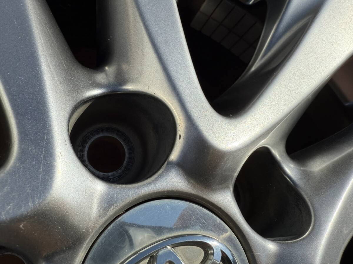 アルファード　ヴェルファイア　20系　純正　18インチ　7.5J　+45　5穴　PCD114.3　ホイール4本セット_画像8