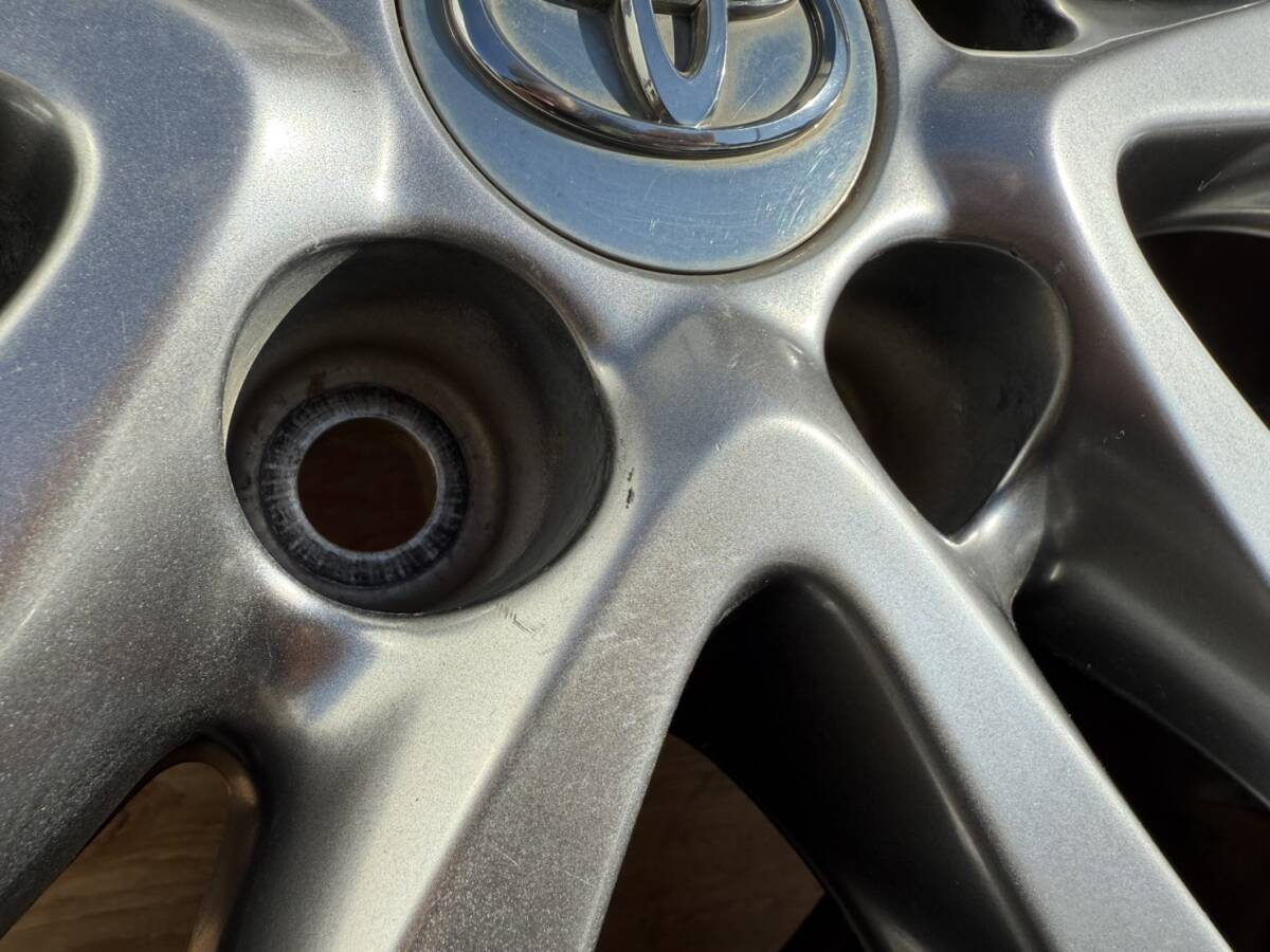アルファード　ヴェルファイア　20系　純正　18インチ　7.5J　+45　5穴　PCD114.3　ホイール4本セット_画像7