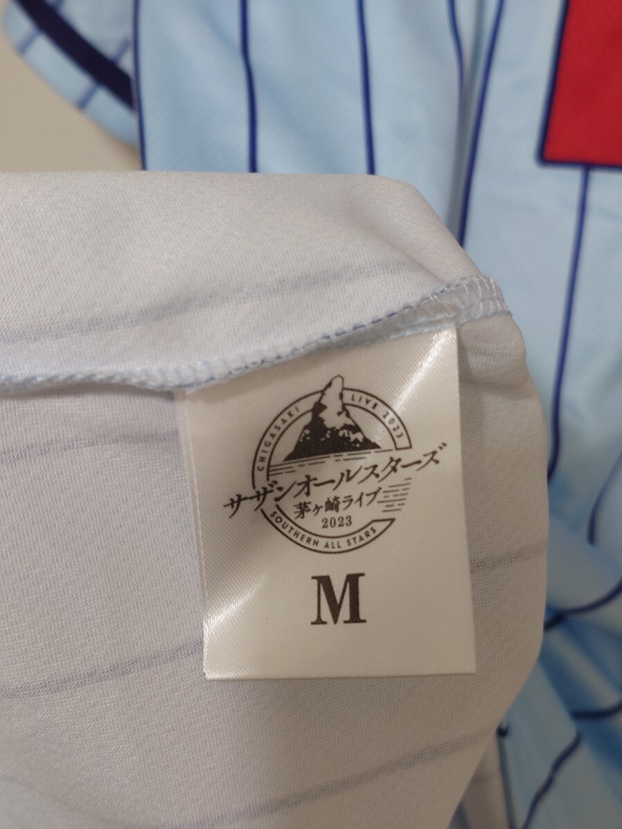 ■ サザンオールスターズ茅ヶ崎ライブベースボールシャツ ユニフォーム Mサイズ 桑田佳祐 原由子 関口和之 松田弘 野沢秀行_画像4