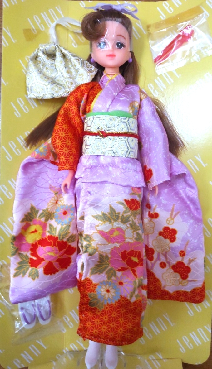 J'CLUB きもの ジェニー TAKARA リカちゃんキャッスル KIMONO 日本 おたのしみドール escドール Jenny _画像4