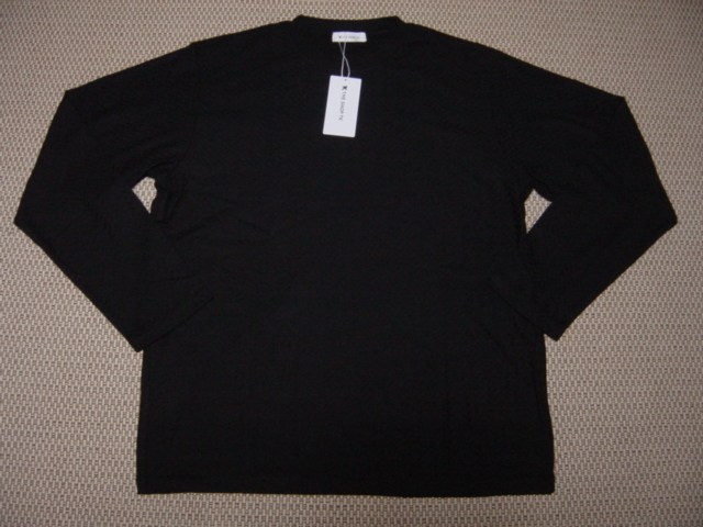 新品未使用☆ＴＫタケオキクチ　矢印風幾何学模様デザイン長袖シャツ（ＸＬ）b_画像1