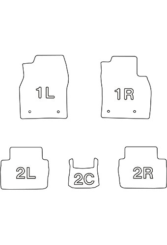 【Clazzio】 New立体マット 1台分セット EZ-7080 CX-30 DMEP/DM8P/DMFP/DMEJ3P/DM8.._画像6