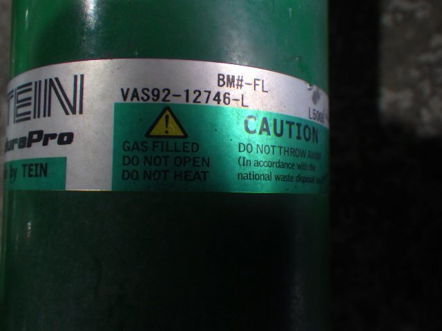 【中古】TEIN テイン ENDURA PRO BRM BM9 BM系 レガシィ ショック 1台分 VAS92-12746L/R VAS93-12531_画像5