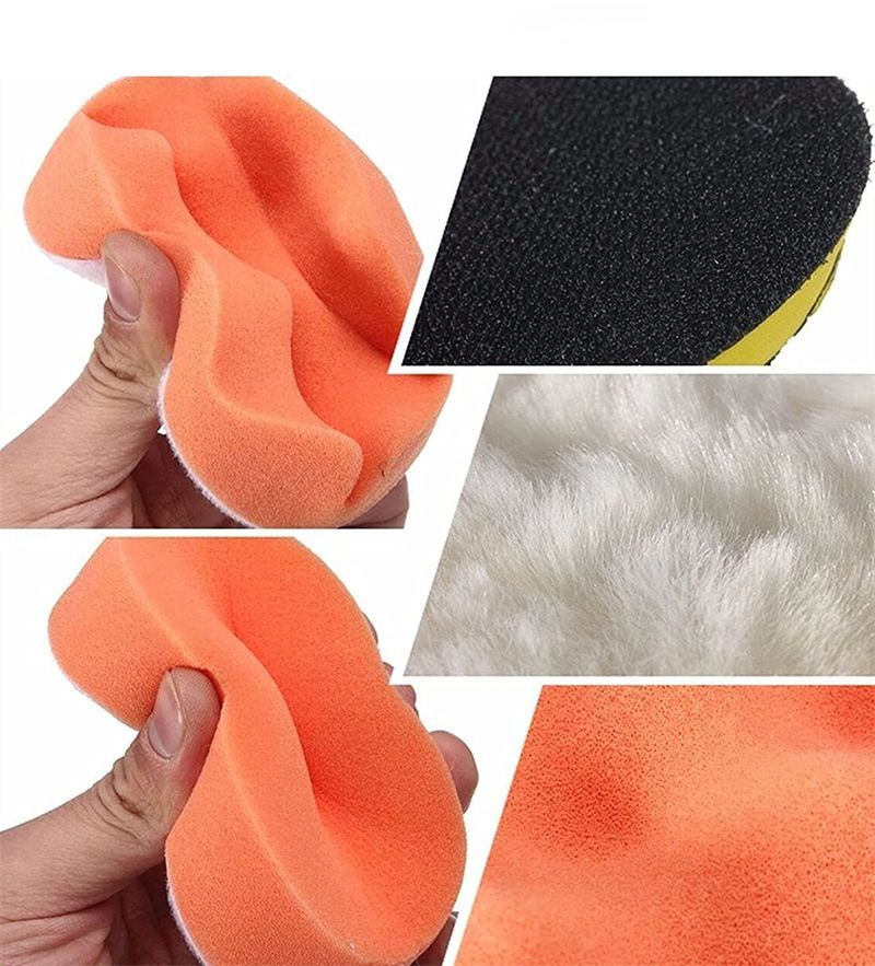 ポリッシャー バフ　80mm　24点セット　電動ポリッシャー用　洗車　研磨_画像5