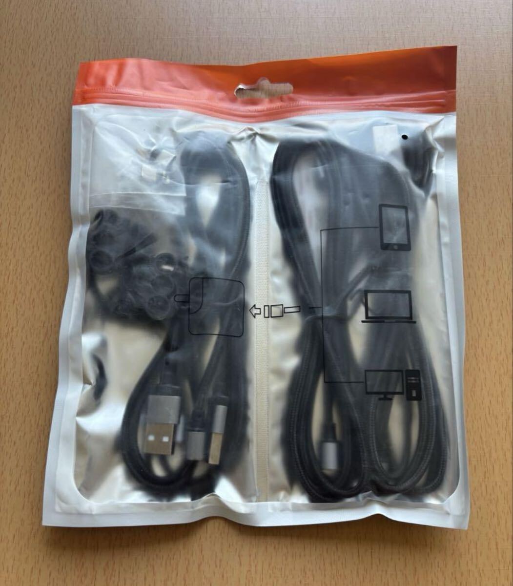 マグネット端子三種付き 充電ケーブル４本セット_画像6