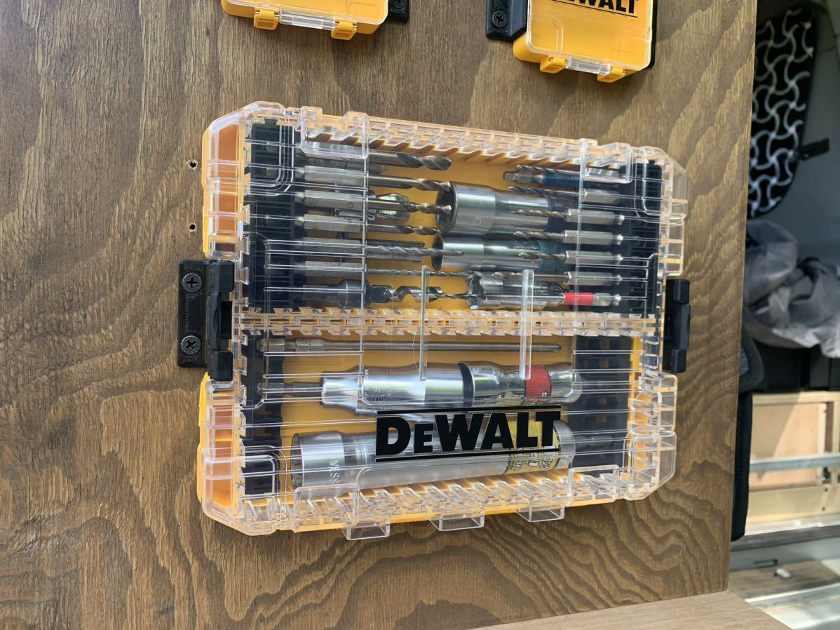 dewalt Daewoo .ruto жесткий кейс крепление 4 шт. комплект