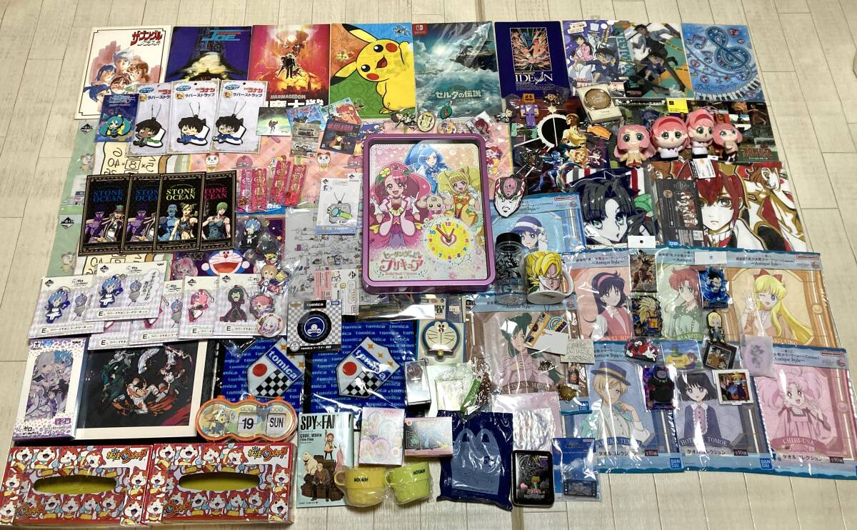 アニメグッズ 大量まとめ DB/コナン/ポケモン/ドラえもん/Re:ゼロ/JOJO/スパイ/プリキュア/セーラームーン/呪術/Fate 他_画像1