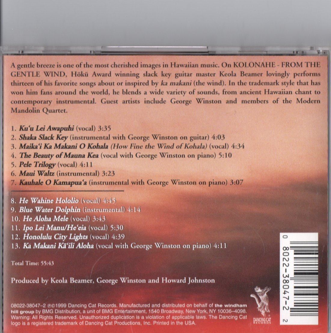 Keola Beamer /９９年/ハワイアン・コンテンポラリー、slack key_画像2