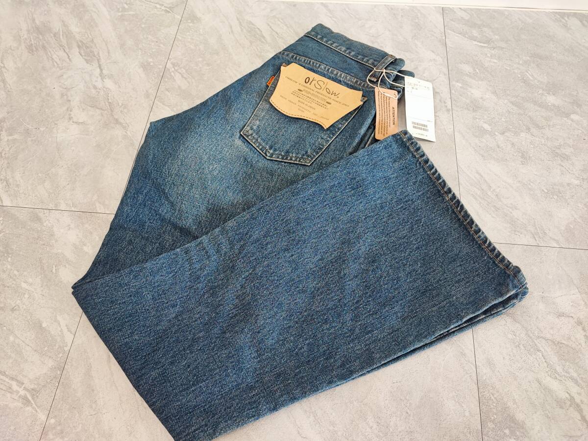 ★◆【未使用】BEAMS BOY orSlow デニム パンツ Mサイズ オアスロウ 日本製 箱60サイズ_画像10