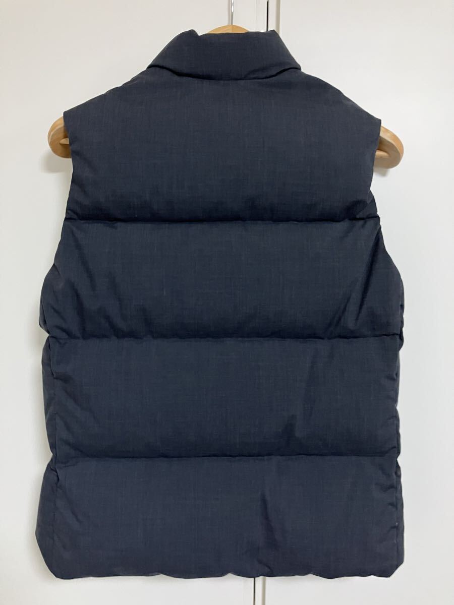 BEAUTY&YOUTH UNITED ARROWSビューティ&ユースユナイテッドアローズ小松マテーレのダウンベスト Sサイズ 送料無料_画像2