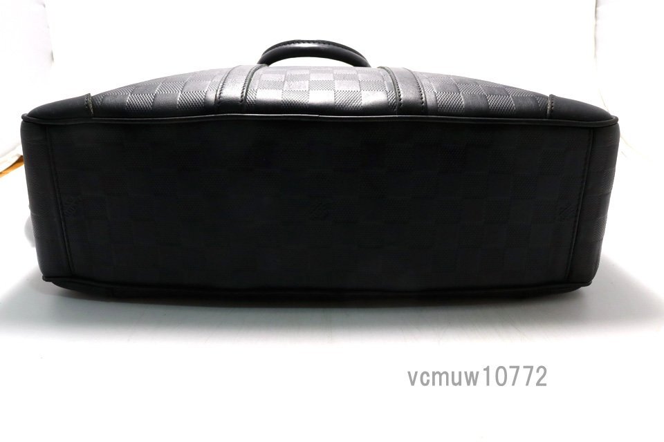 ■LOUIS VUITTON ダミエアンフィニ PDV GM レザー 2way ビジネスバッグ ブリーフケース ルイヴィトン■1120ah21019_画像3