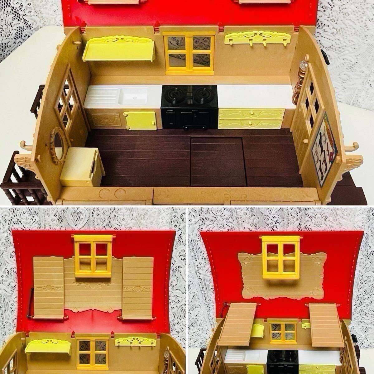 ☆シルバニアファミリー☆UK Caravan&Pony キャラバン&ポニー 欠品あり_画像3