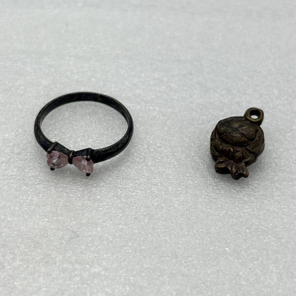 AY2797■【総重量 55g】silver シルバー アクセサリー まとめ セット販売 ネックレス ブローチ リング 925 835 1円スタート_画像8