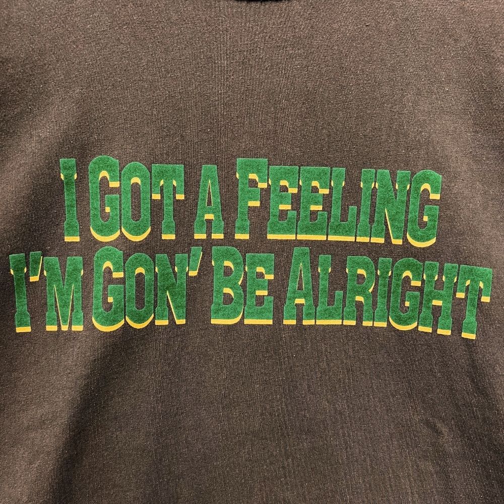 SACAI サカイ 品番 23-0527S フロッキー プリント 半袖Ｔシャツ ブラウン サイズ 4 正規品 / 52728_画像2