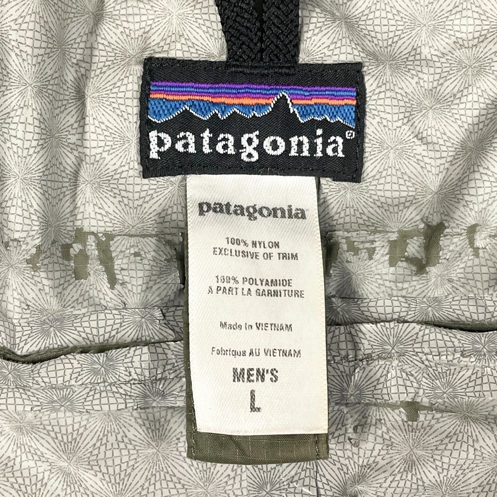 PATAGONIA パタゴニア 品番 19022 F6 MARS マーズ レインシャドー ジャケット カーキ サイズ L 正規品 / 53013_画像7