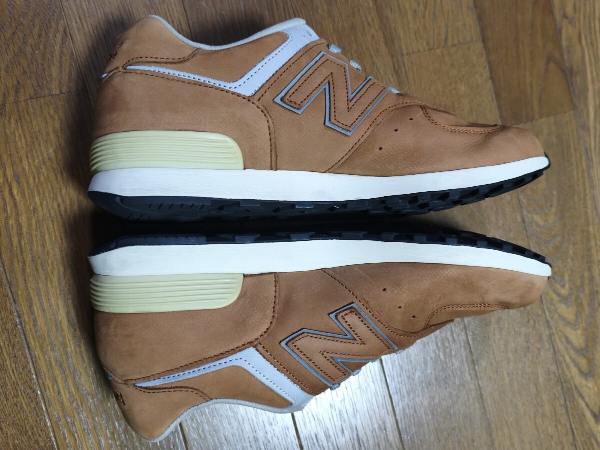 【中古美品】ニューバランス M576 NTO ヌバック スエード US9 27.0cm 茶 ブラウン_画像6