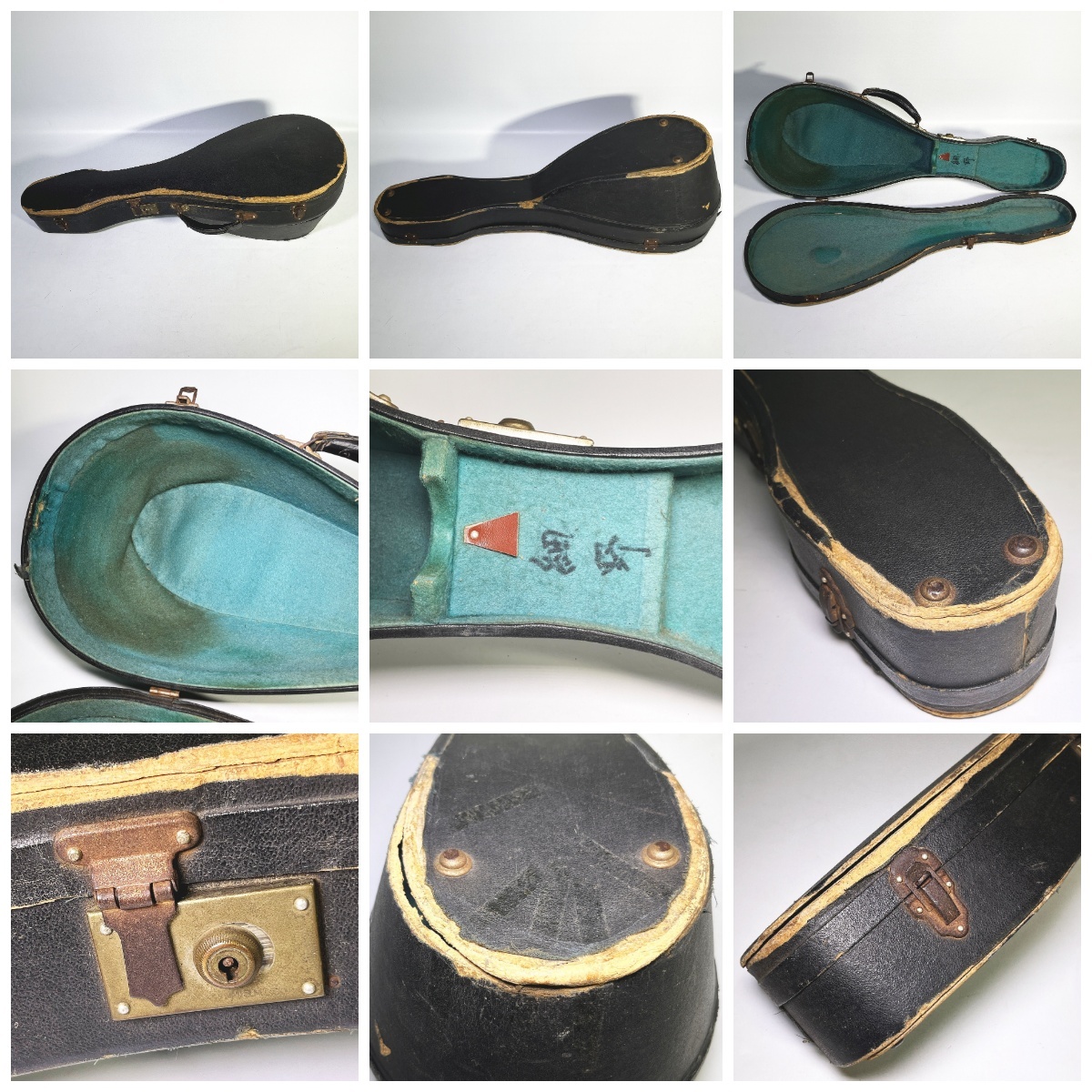 [ утиль ] Raffaele Calace черновой .ere цвет che 1964 год производства мандолина ребра 27 листов *R710338