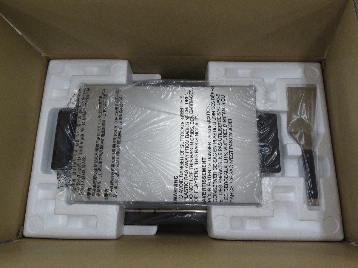 送料無料 未使用開封品 BALMUDA/バルミューダ The Plate Pro K10A-BK ホットプレート_画像2