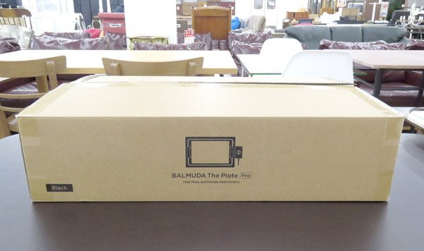 送料無料 未使用開封品 BALMUDA/バルミューダ The Plate Pro K10A-BK ホットプレート_画像1