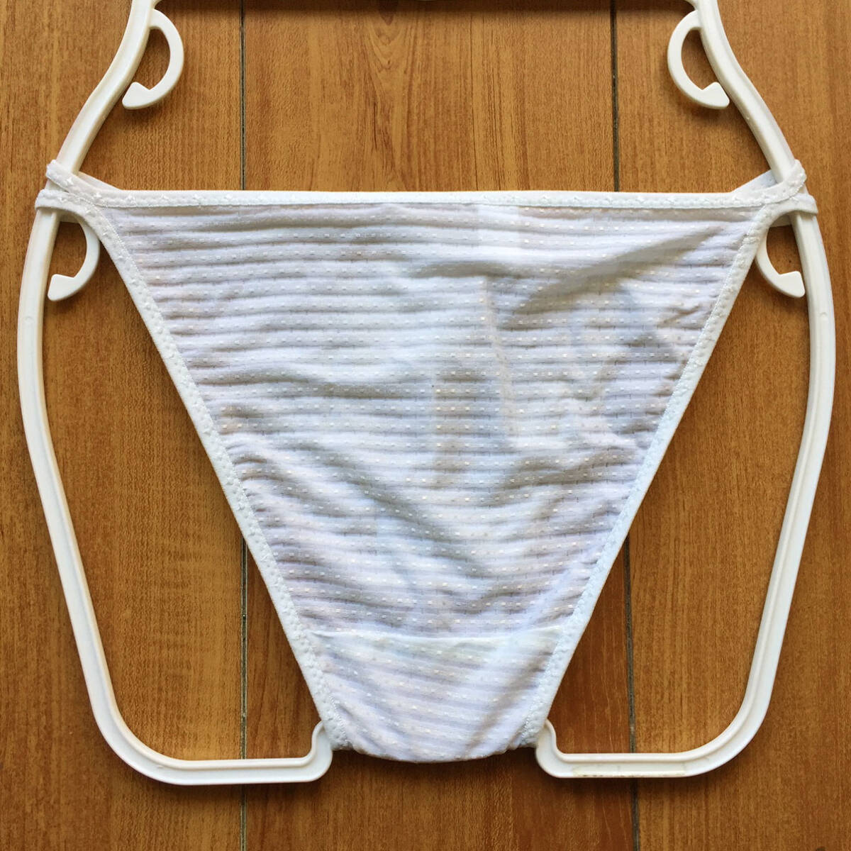 新品・未使用♪【特価★Secret Fruit】おしゃれでセクシーなレース♪サラサラ光沢生地も可愛い/水色/M★パンティ/ショーツ/レディース下着_画像8