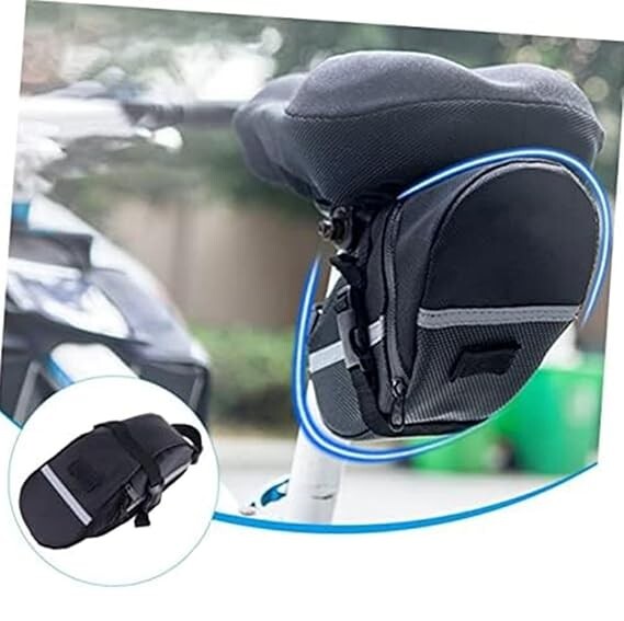  велосипед для подседельная сумка подставка сумка защита от дождя отражающий полоса горный велосипед сиденье велоспорт сумка touring 