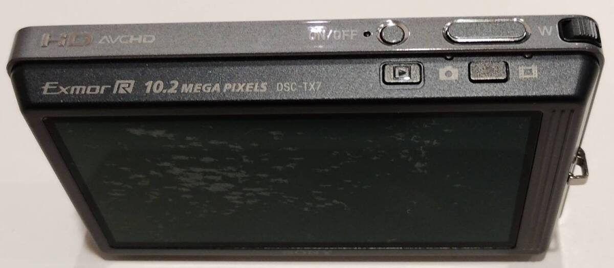 6890 SONY Cyber shot サイバーショット コンパクト デジタルカメラ DSC-TX7 動作未確認_画像4