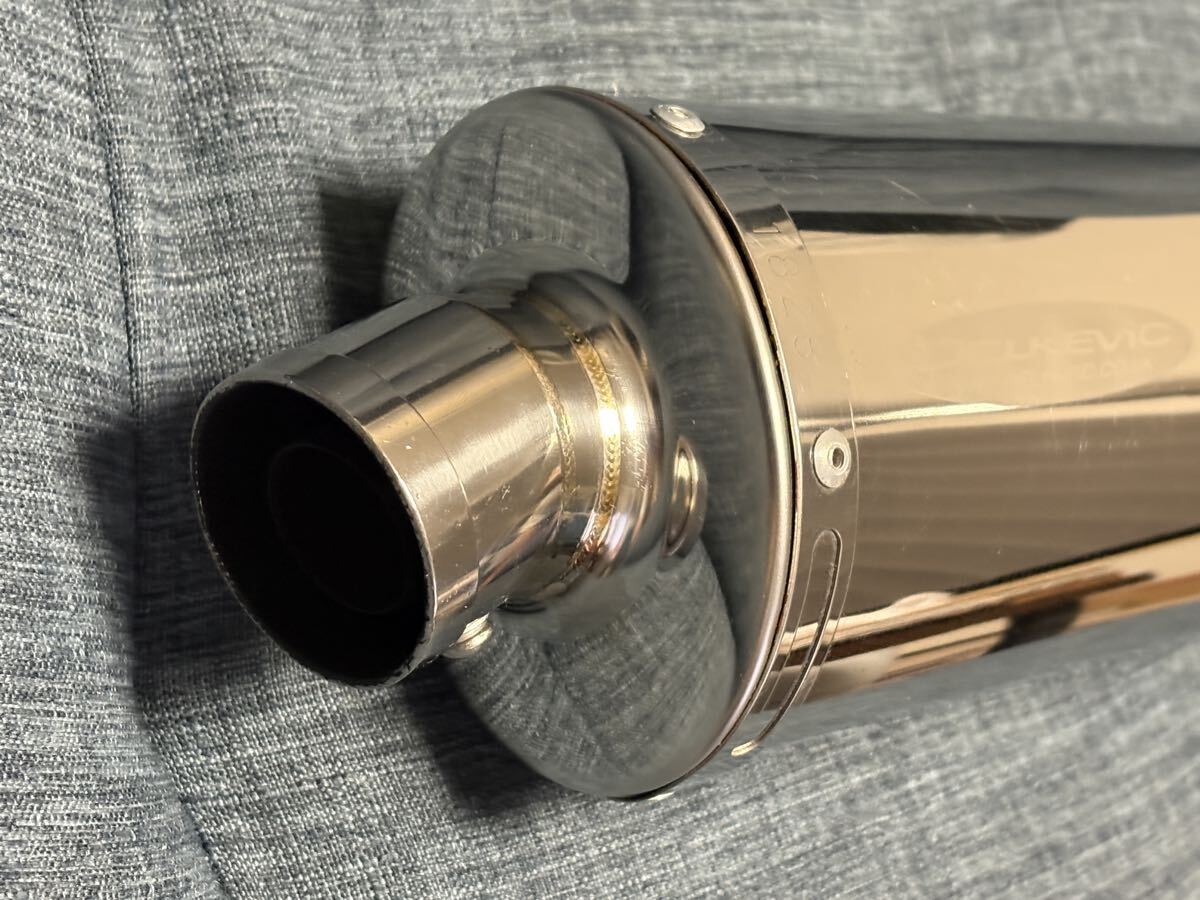【送料無料】ＶＦＲ７５０Ｆ RC36 1型 デルケビック製 スリップオンマフラー 希少 綺麗★_画像4