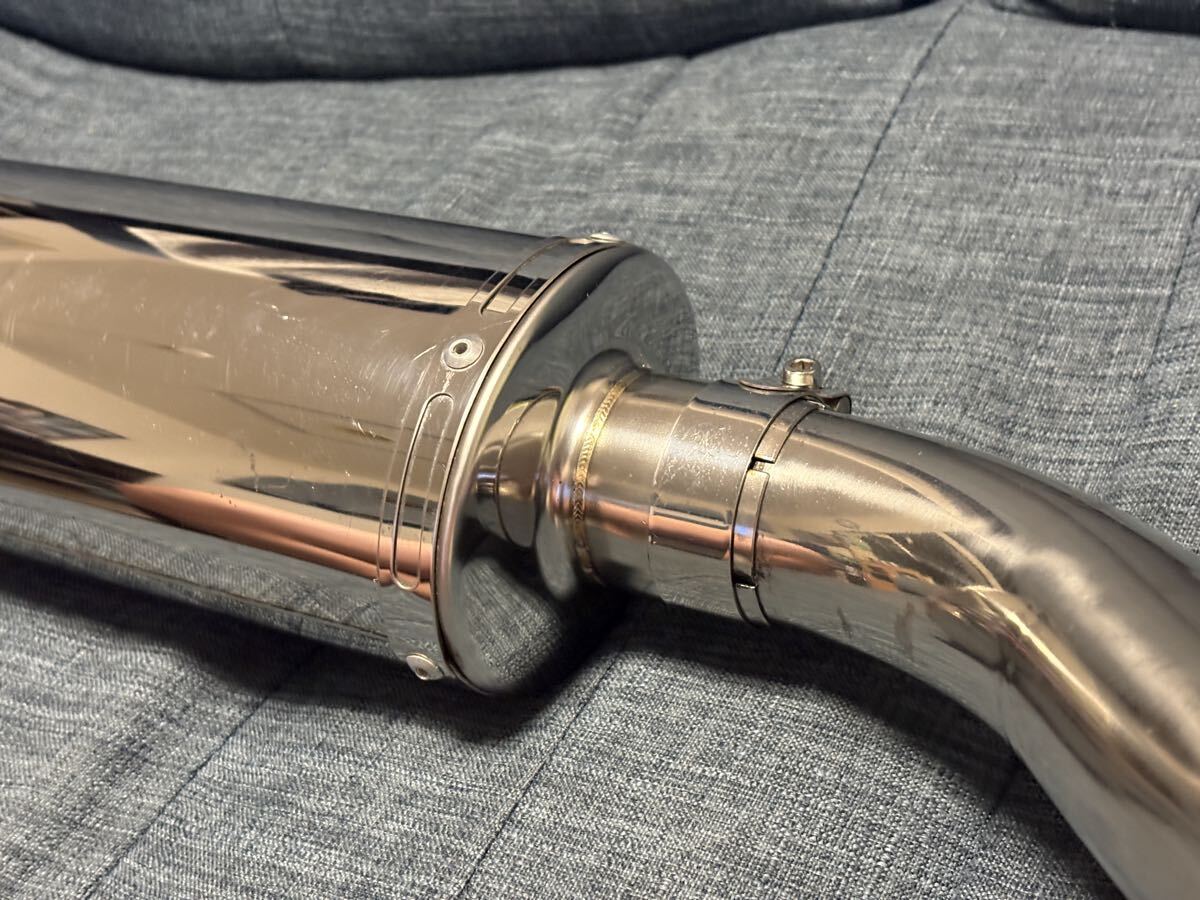 【送料無料】ＶＦＲ７５０Ｆ RC36 1型 デルケビック製 スリップオンマフラー 希少 綺麗★_画像5