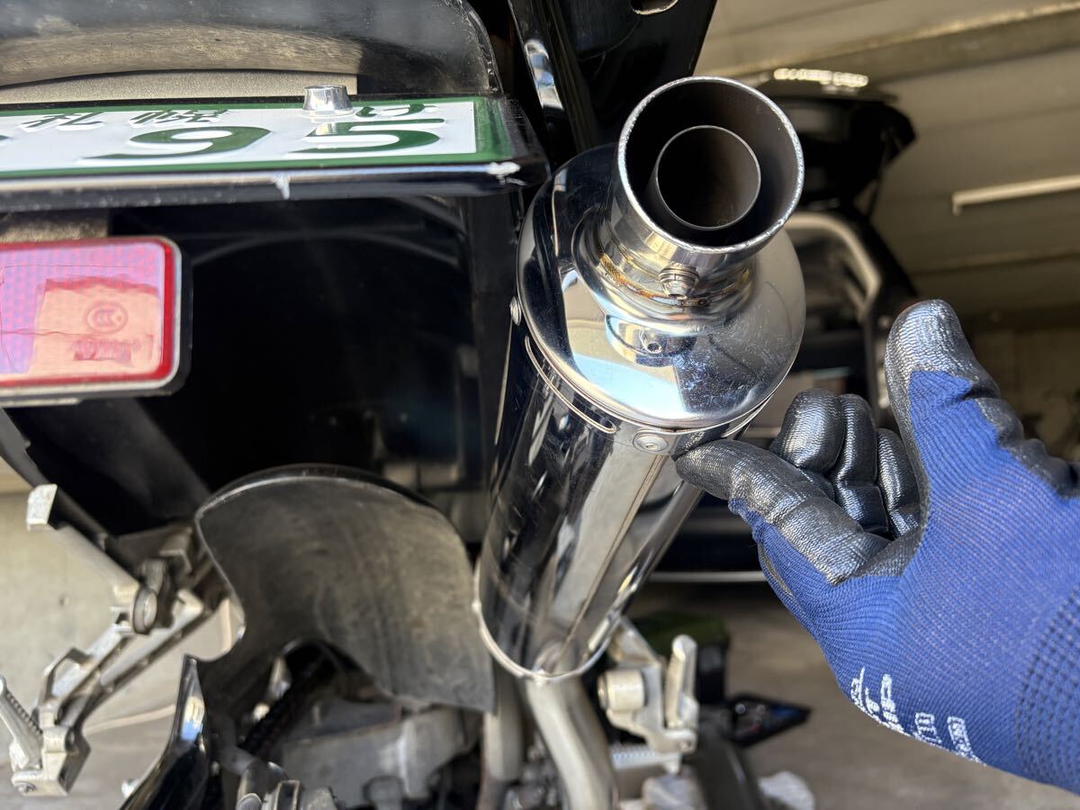 【送料無料】ＶＦＲ７５０Ｆ RC36 1型 デルケビック製 スリップオンマフラー 希少 綺麗★_画像10