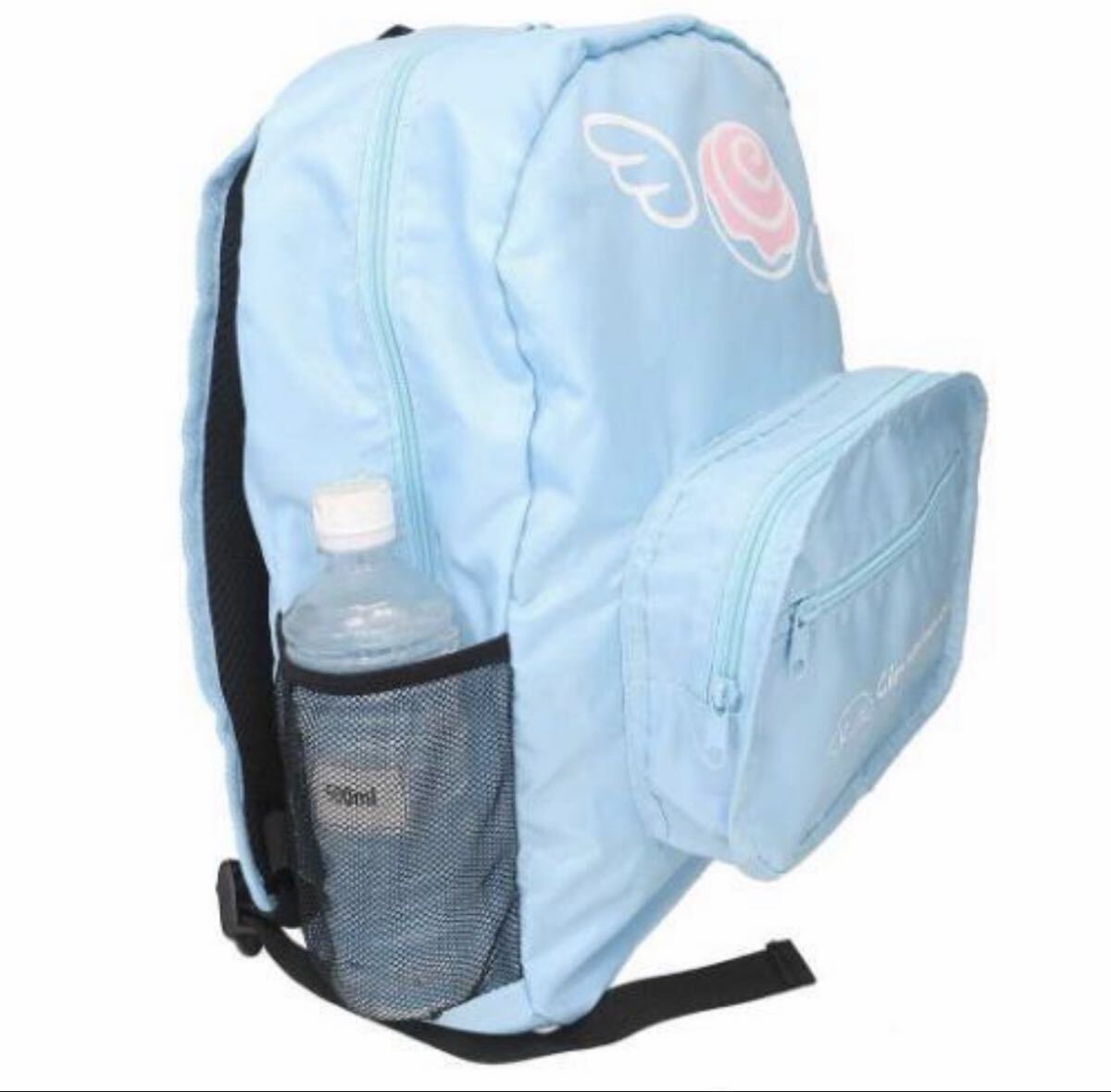 シナモロール 折りたたみ リュック サンリオ コンパクト デイパック キャリーオン 水色 匿名配送 送料 230円_画像4