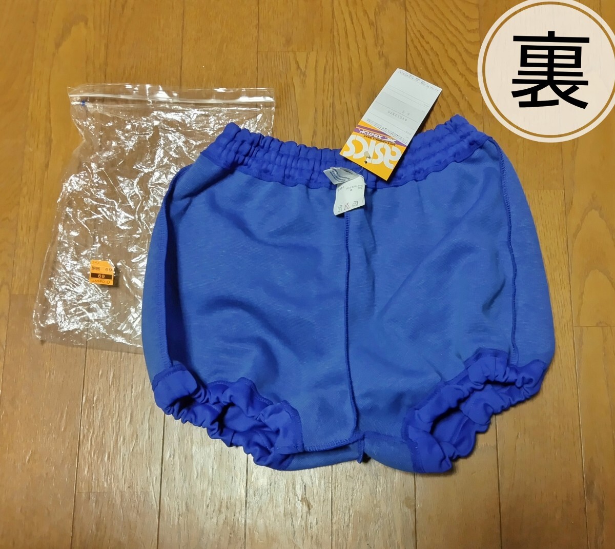 【未使用】女子用 ショートパンツ ASICS　SkyHand　W69cm 花紺色_画像3