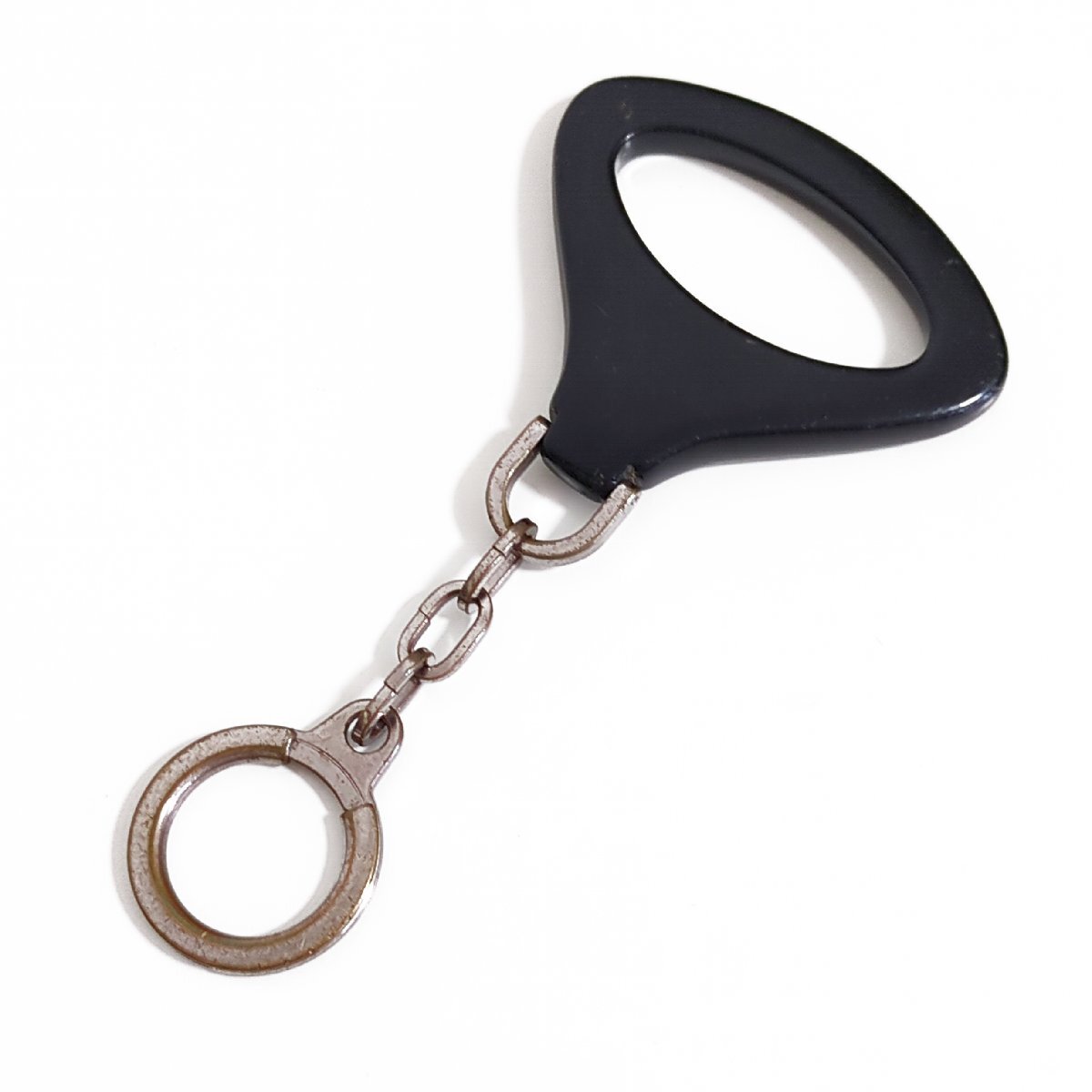 S2705* стоимость доставки 198 иен ~ LOUIS VUITTON Louis Vuitton porutokre epi Z кольцо для ключей брелок для ключа M63832 черный × серебряный цвет 