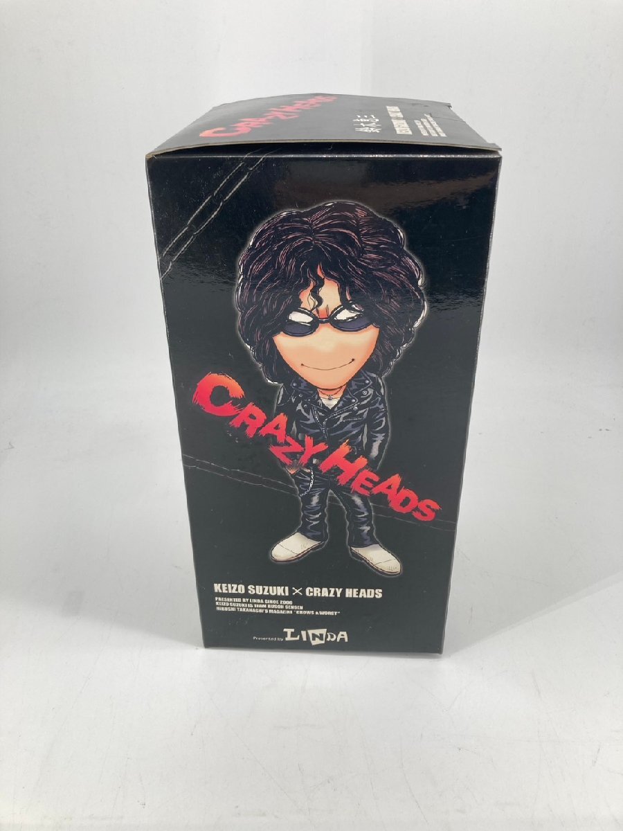 【未開封保管品】『11-619』鈴木恵三 KEIZO SUZUKI x CRAZY HEADS LINDA GARAGE限定 クローズ＆WORST フィギュア_画像2