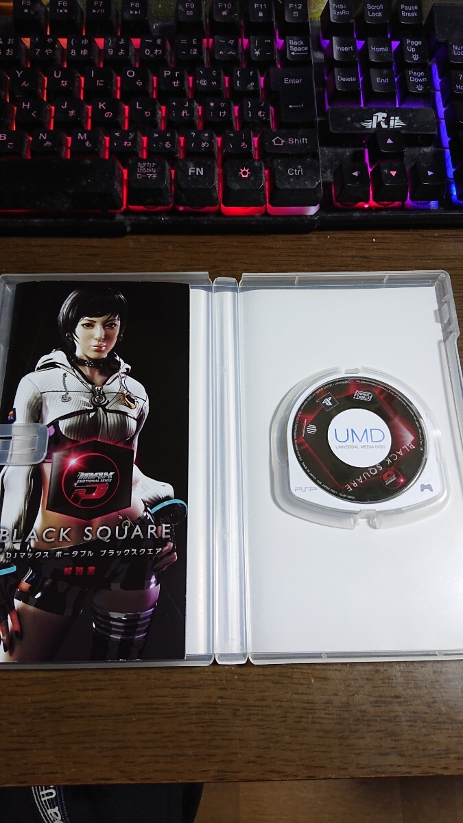 PSP DJ MAX PORTABLE BLACK SQUARE_画像3