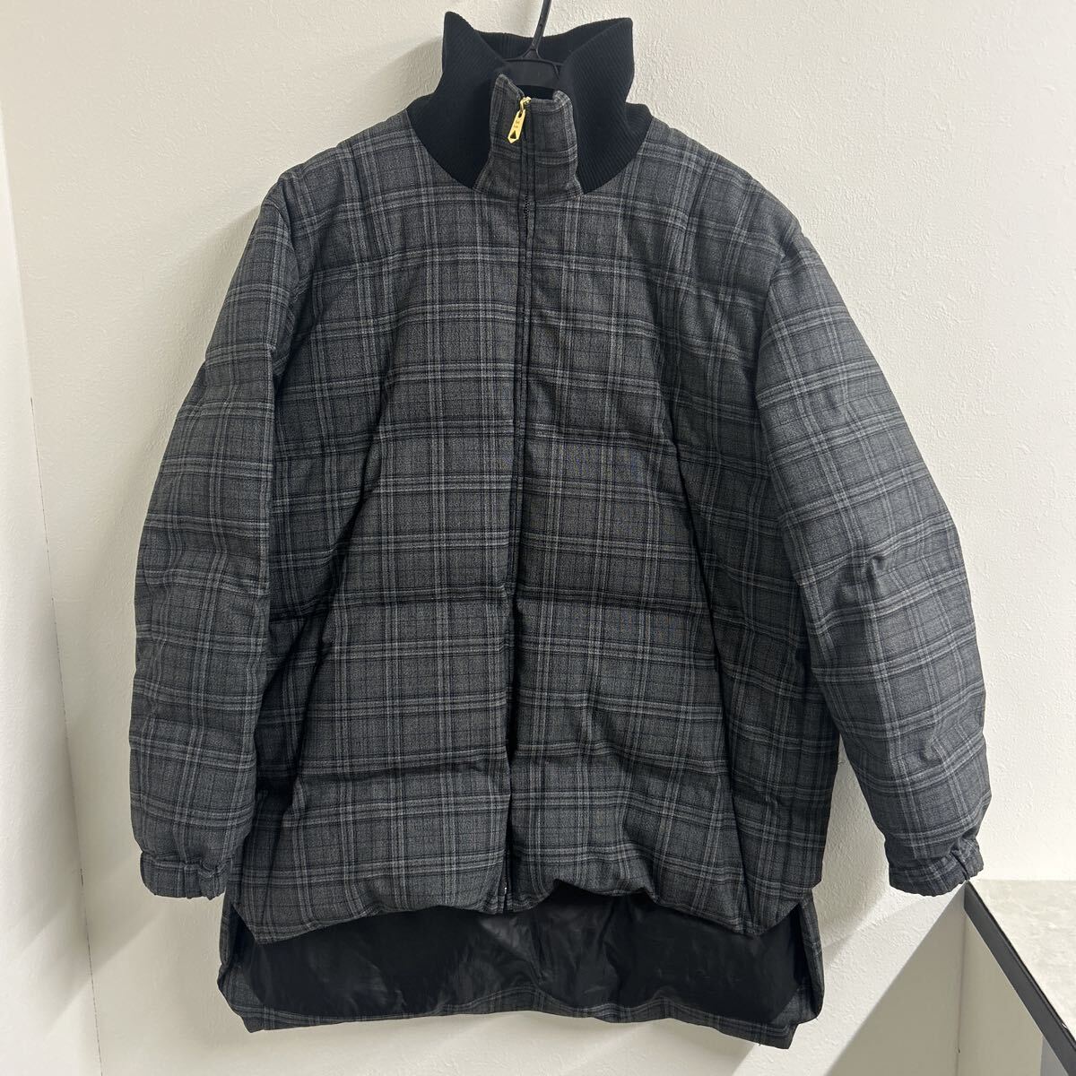 030H ポールスミス ダウンジャケット アウター グレー 1円〜_画像1