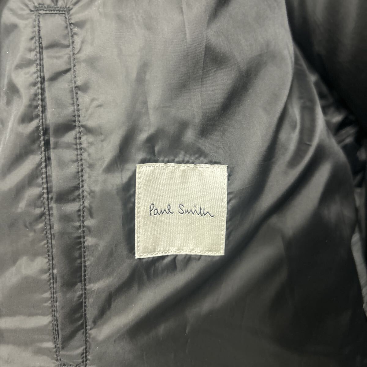 030H ポールスミス ダウンジャケット アウター グレー 1円〜_画像3