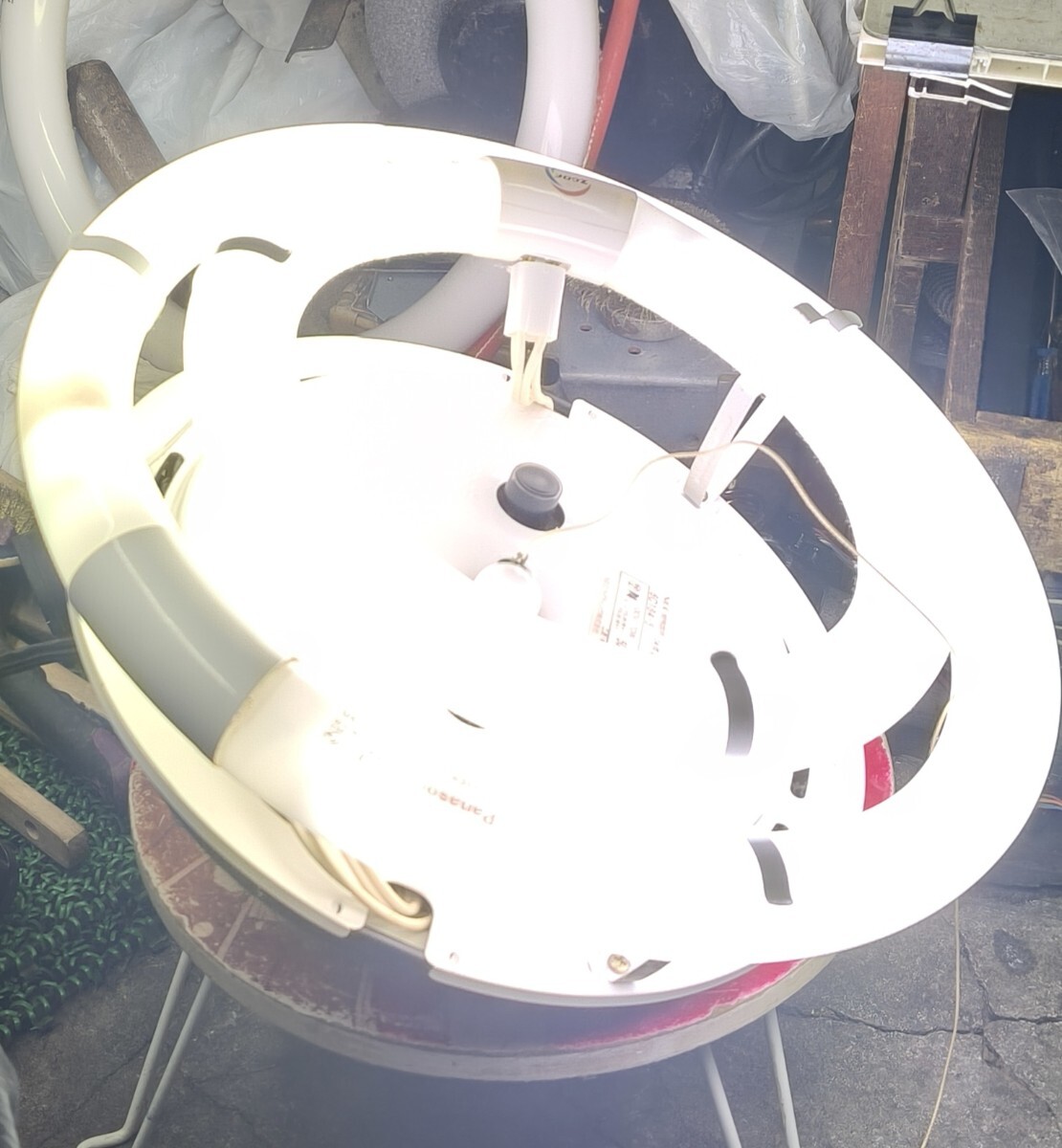 NEC/和風/シーリングライト/照明器具/天井照明/6C184-5/100v 50Hz用/中古品_画像1