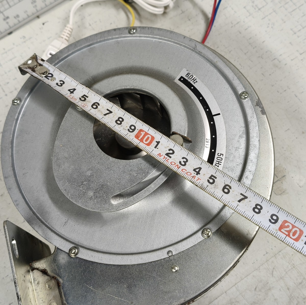 3-100v/送風機ファン/シロッコファン/燃焼ファン/中古部品_画像8