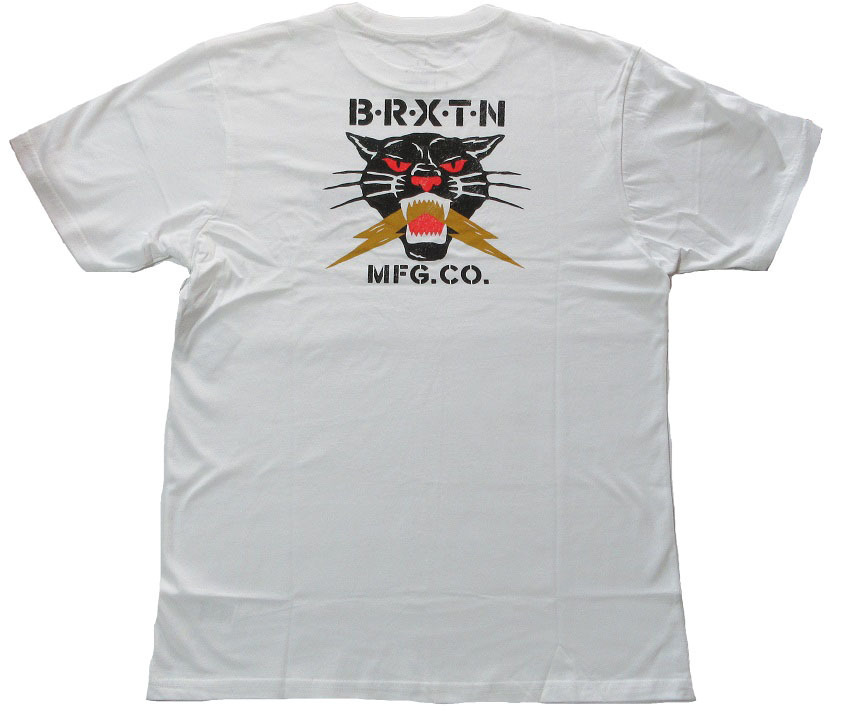 BRIXTON ブリクストン SPARKS Tシャツ Lサイズ 白 ホワイト 半袖_画像3