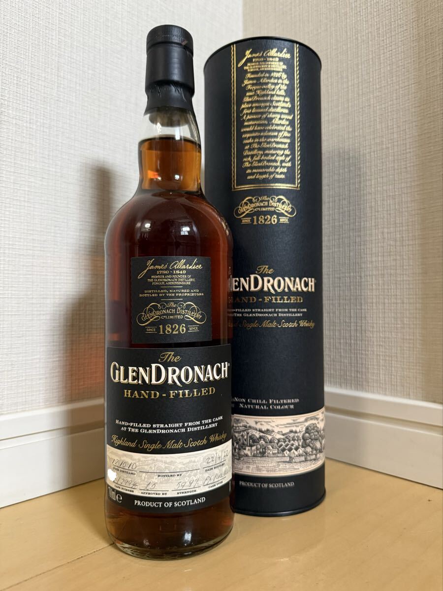 グレンドロナック ハンドフィル 蒸留所限定 hand-filled glendronach 121_画像1
