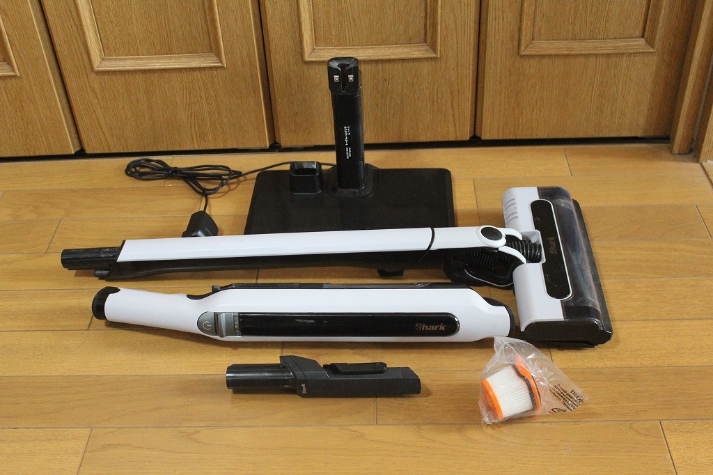 Shark EVOPOWER SYSTEM コードレススティッククリーナー CS300JWH（ホワイト）_画像2