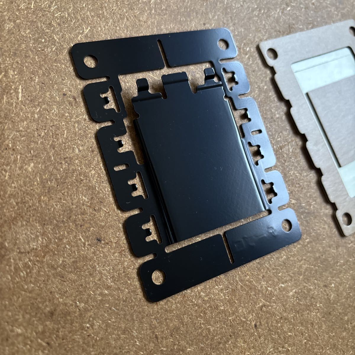 開封済未使用品　三菱製　ETC金具　ブラケット　専用両面テープ付_画像3