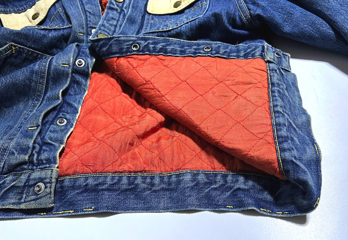 60s ヴィンテージ big smith Buckaroo デニムジャケット ビッグスミス USA製 _画像9