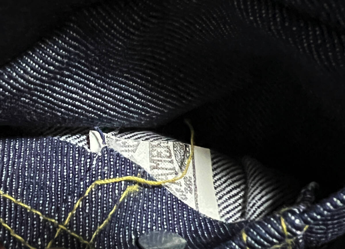 70s ヴィンテージ 未使用 デッドストック Lee 220 デニムジャケット 38 LOMG 220-0041 USA製 220j 新品 _画像6