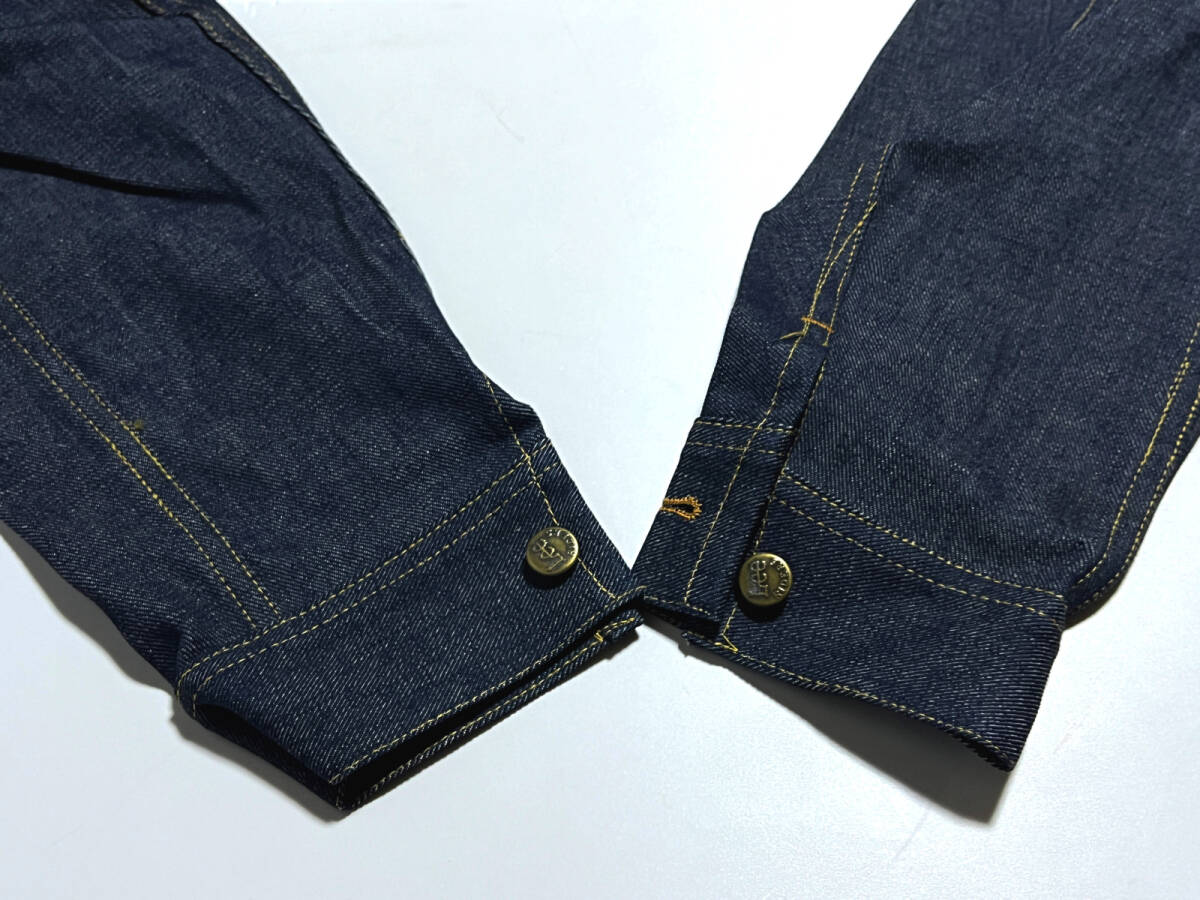 70s ヴィンテージ 未使用 デッドストック Lee 220 デニムジャケット 38 LOMG 220-0041 USA製 220j 新品 _画像10