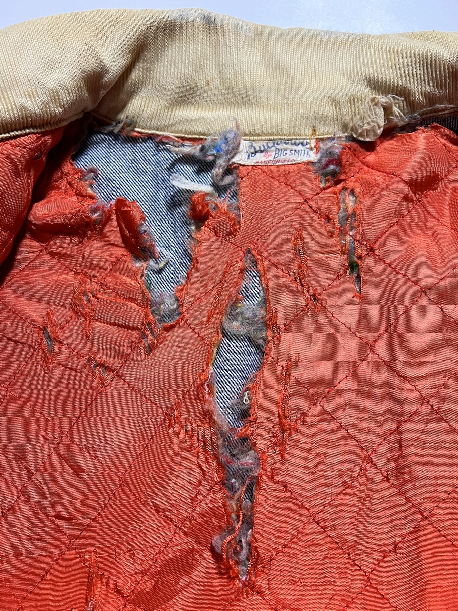 60s ヴィンテージ big smith Buckaroo デニムジャケット ビッグスミス USA製 _画像4