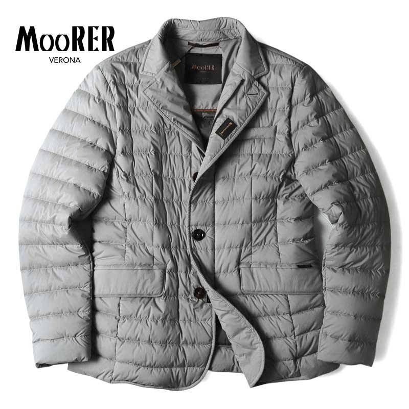 MooRER(ムーレー) / 撥水軽量ストレッチマットナイロン3Bダウンジャケット(ZAVYER-S3) [mor2520061-46]_画像1